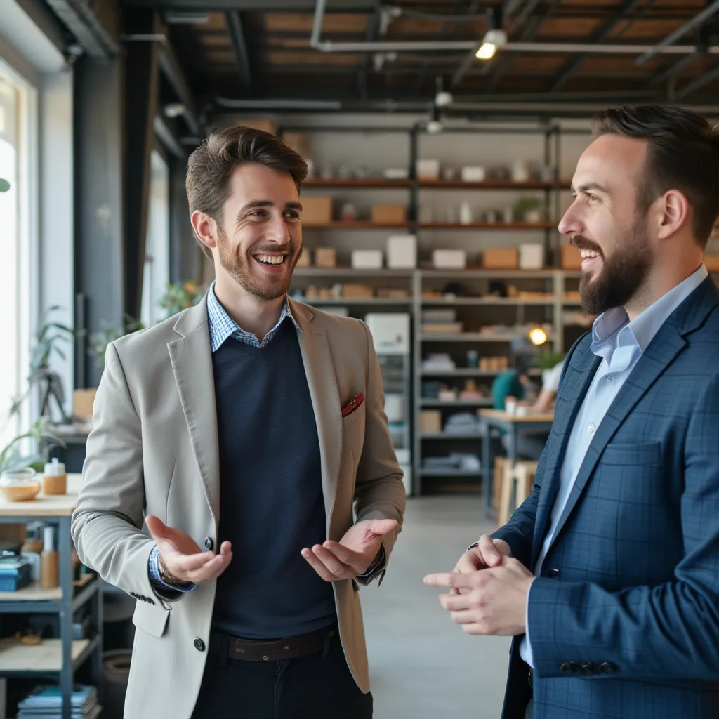Consultor de FinanzasArg asesorando a un cliente PyME